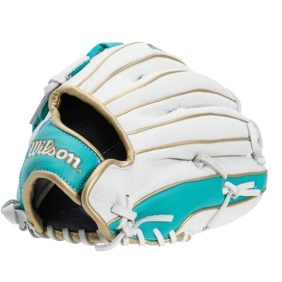 Wilson A500 Siren 12.5 Youth Softball Glove - Right hand mitt - Left hand throw - Picture 2 of 6